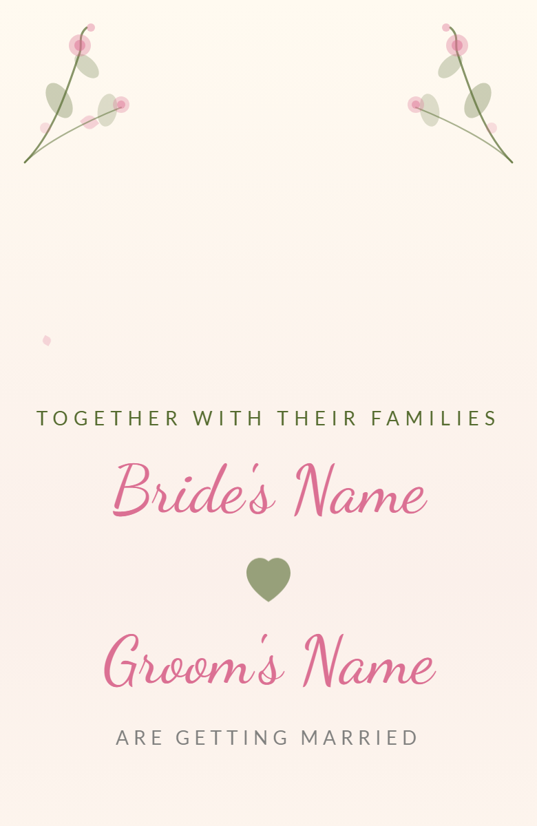 Floral Garden Template